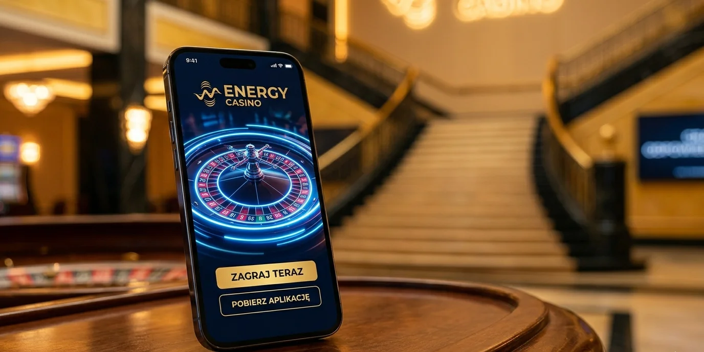 Energy Casino aplikacja - ruletka live na telefonie